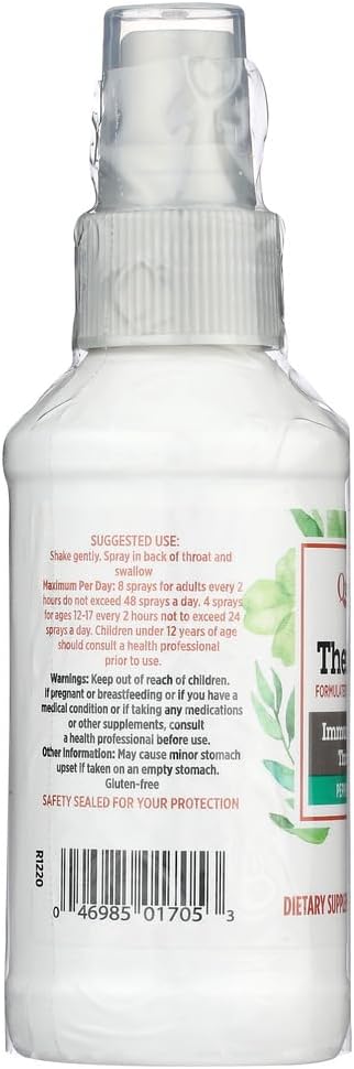 Pack of 2 Quantum Health TheraZinc Spray, 4 Ounce - Immune Support Supplement