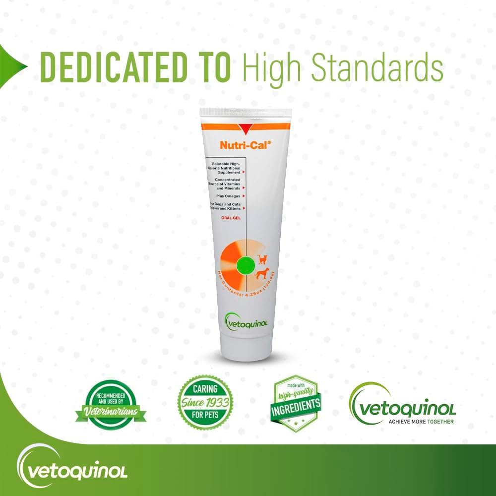 Pack of 2 Vetoquinol Nutri-Cal High Calorie Supplement for Cats and Dogs - 4.25 Oz Each - BoostGo Australia