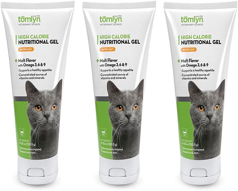Pack of 3 TOMLYN Nutri-cal for Cats High Calorie Dietary Supplement, 4.25-ounce Tubes - BoostGo Australia