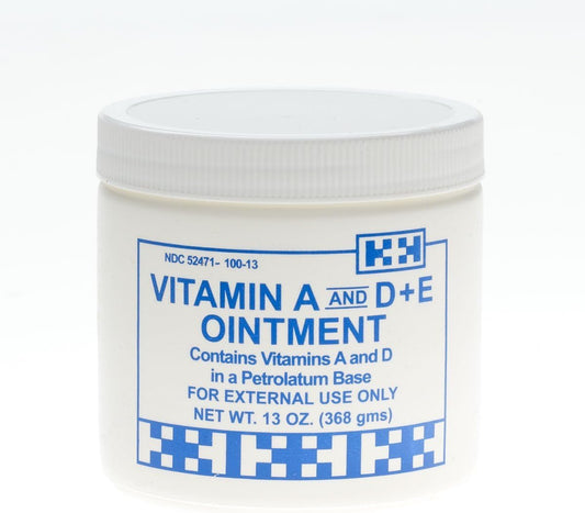 Pack of 4 Gentell GEN-23450 Vitamins A&D + E Ointment 13 oz. Jars