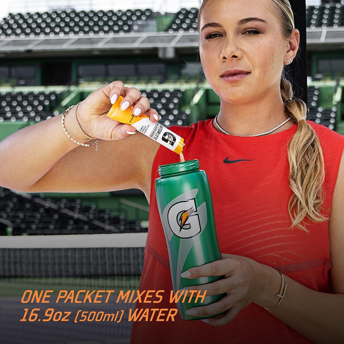 Pack of 6 Gatorlyte Powder Watermelon 16.9oz - Hydration Drink Mix for Athletes