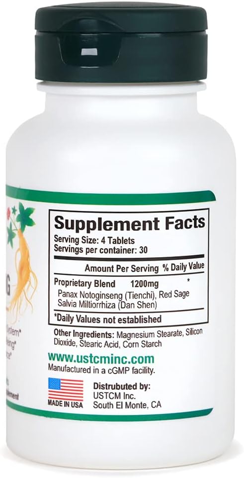 Panax Notoginseng Tablet for Promoting Circulatory Health