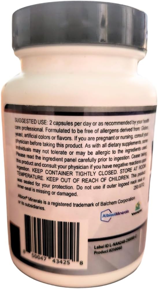 Partha Nandi, MD Triple Magnesium Complex - 60 Capsules - High Absorption Forms - 235 mg - Magnesium Supplement for Sleep - Broad Spectrum Magnesium Capsules