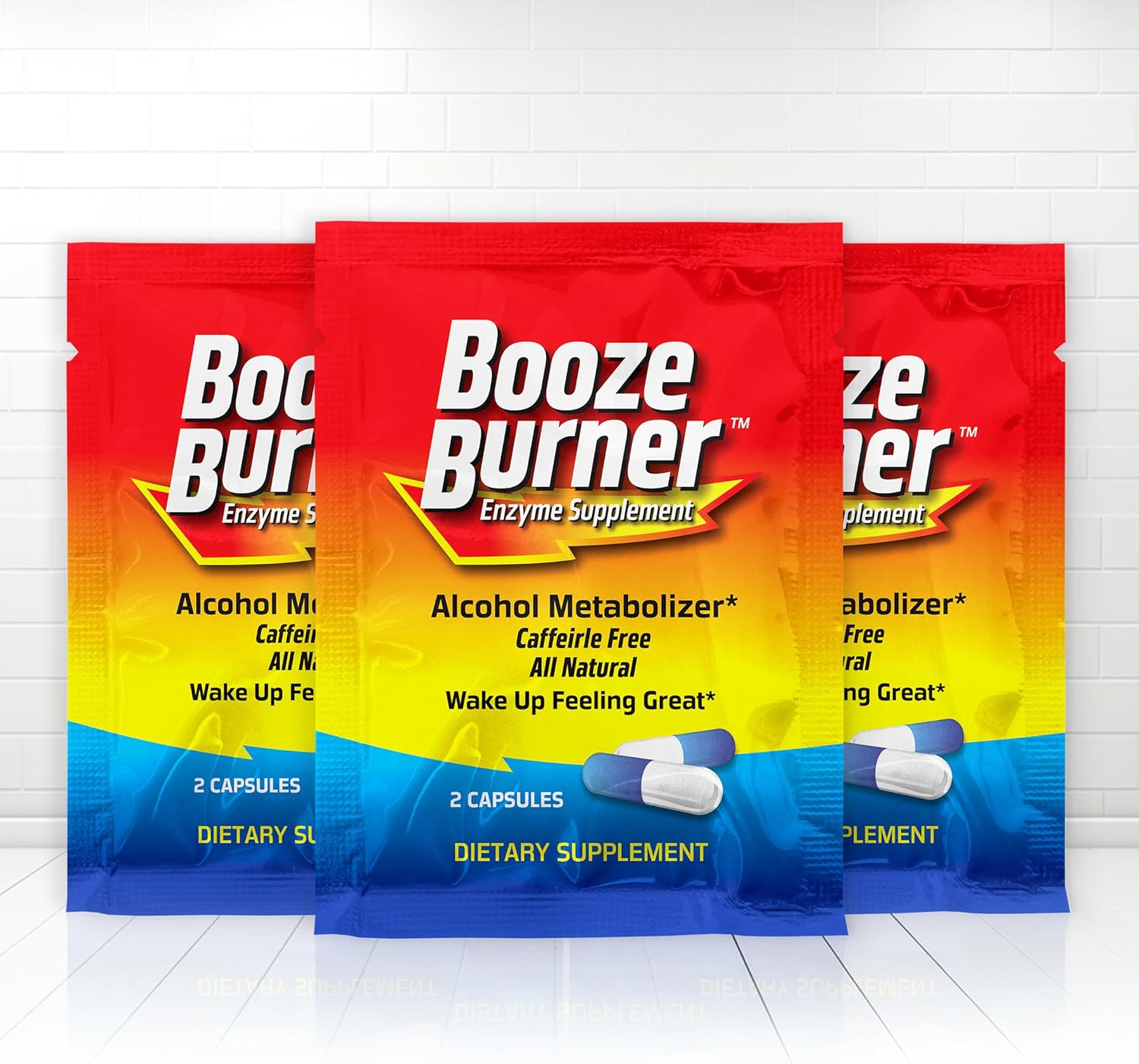 Party Pack Booze Burner |3 Pack| Ultimate Pre-Party Supplement for Over-Indulgence Prevention and Hydration to Reduce Hangovers