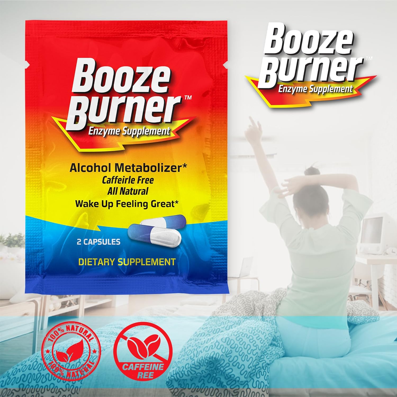 Party Pack Booze Burner |3 Pack| Ultimate Pre-Party Supplement for Over-Indulgence Prevention and Hydration to Reduce Hangovers