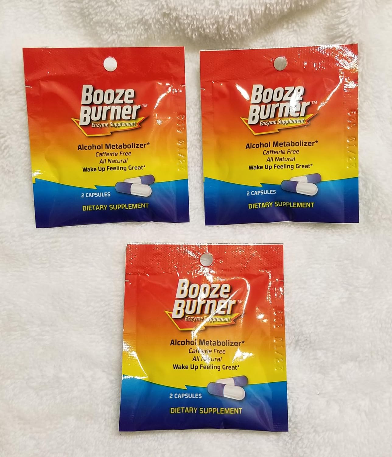 Party Pack Booze Burner |3 Pack| Ultimate Pre-Party Supplement for Over-Indulgence Prevention and Hydration to Reduce Hangovers