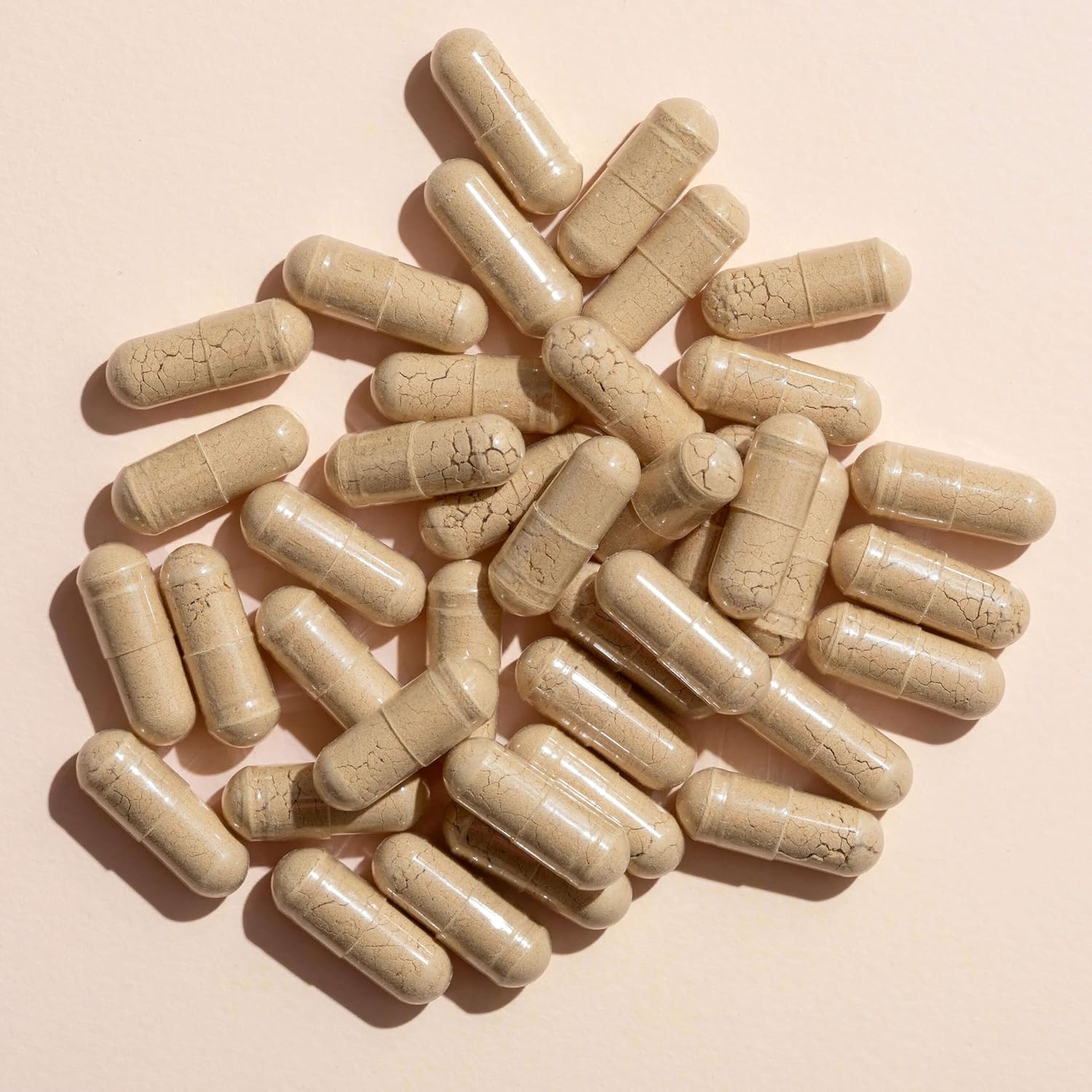 Passionflower and Turmeric Capsules with Black Pepper for Herbal Supplement Therapy