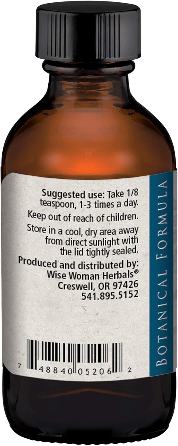 Passionflower Solid Extract - 2 oz Liquid Support for Temporary Tension, Deep Sleep, Mood Balance, Relaxation - Wise Woman Herbals