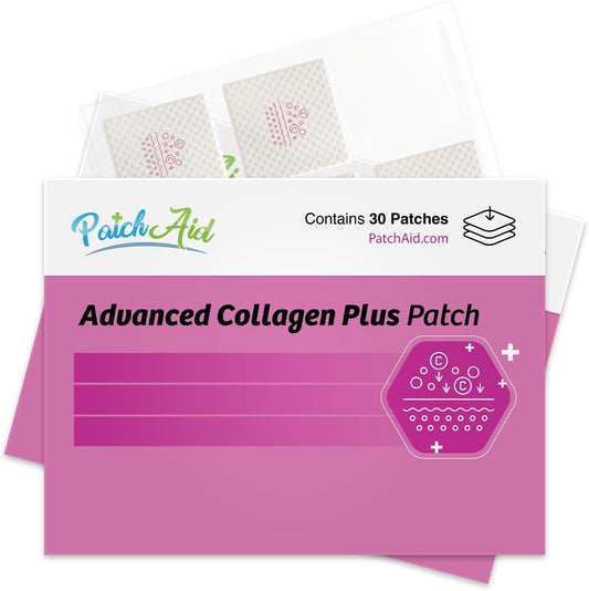 PatchAid Collagen Plus Topical Patch - 30 Day Supply for Skin Health
