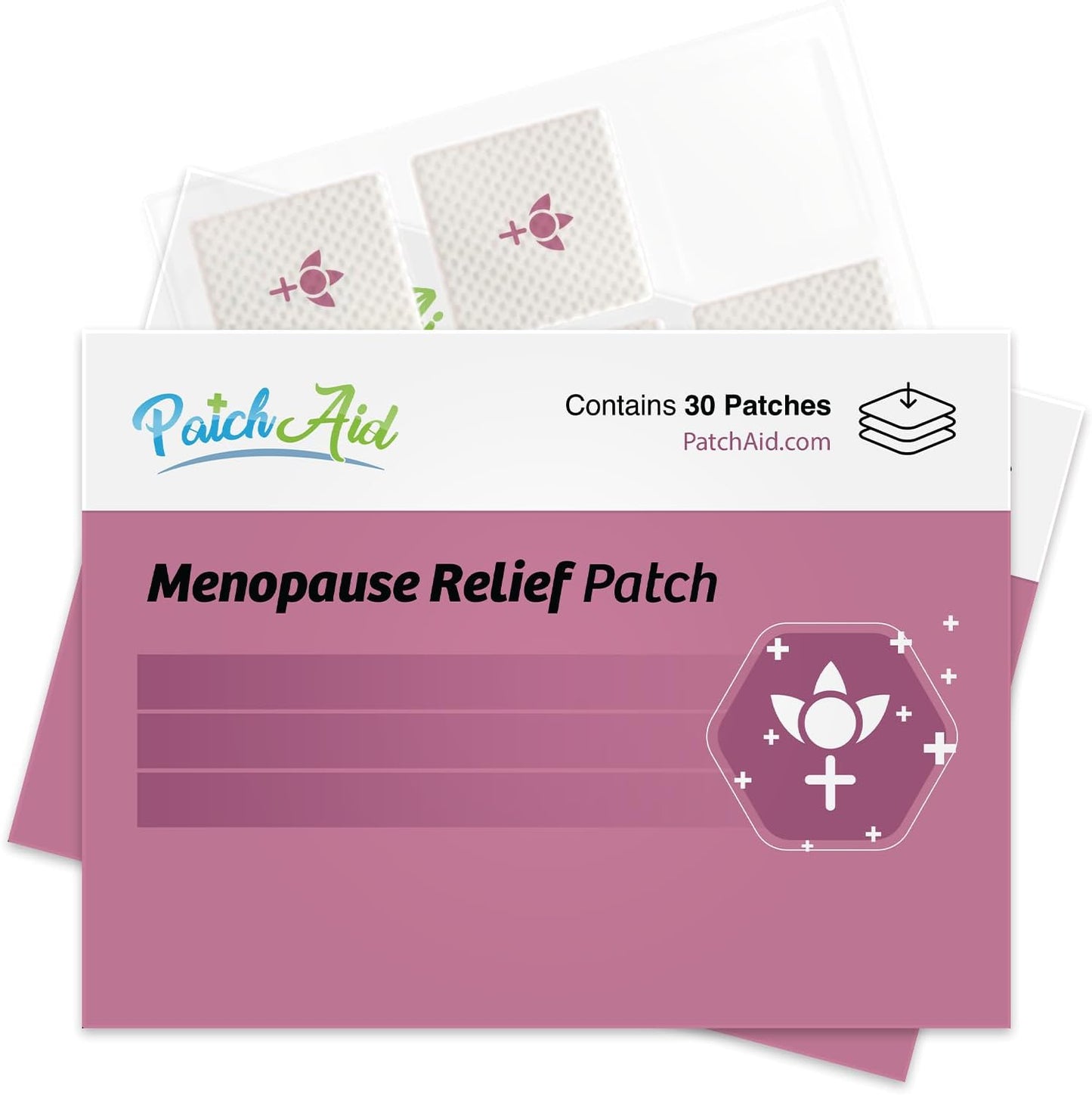 PatchAid Menopause Relief Topical Patch - 30-Day Supply for Women