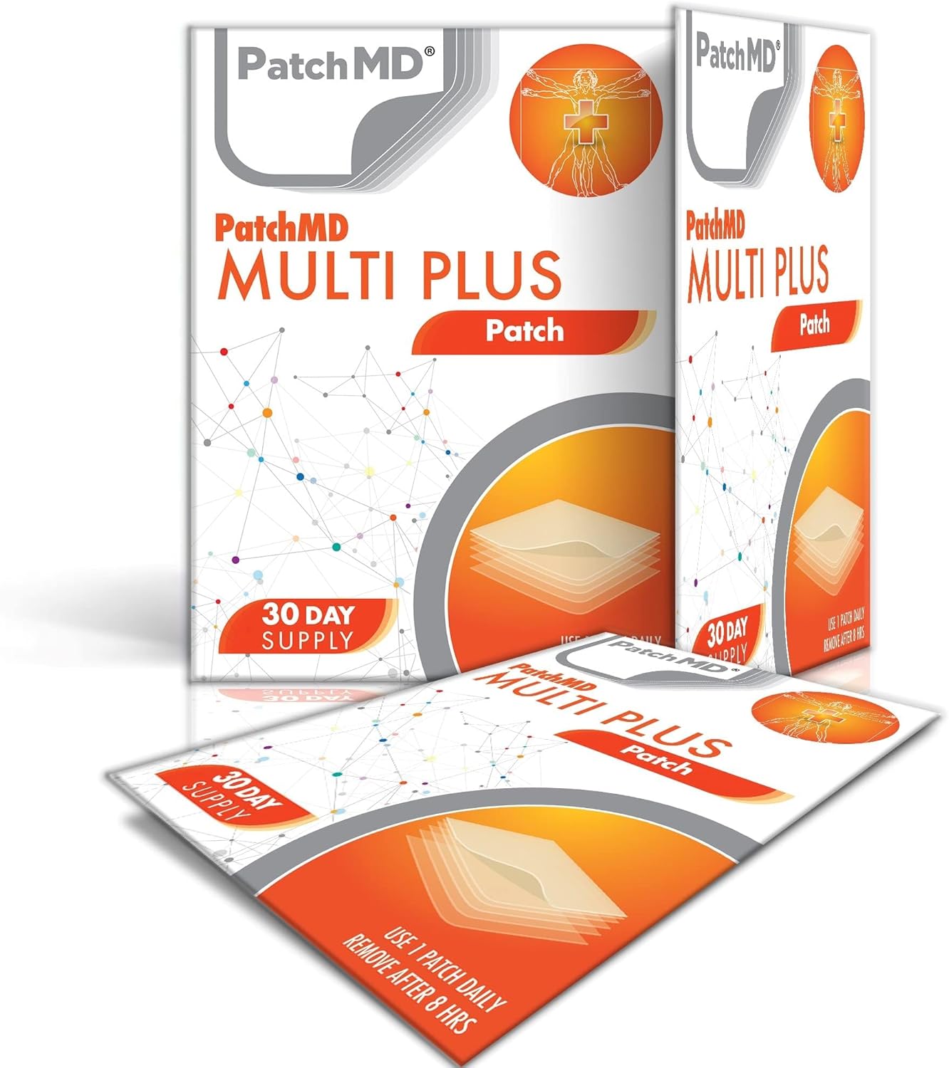 PatchMD Multivitamin Plus Patches 2-Pack for Daily Nutrition Boost