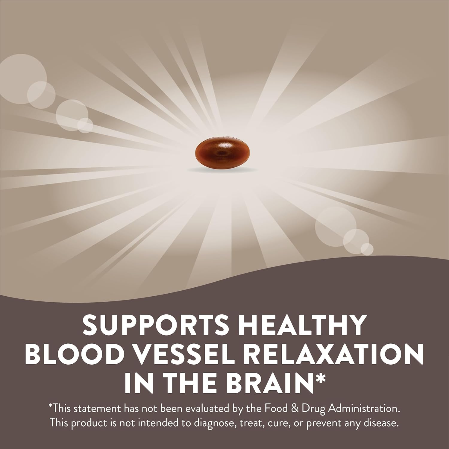 Patented Butterbur Softgels for Brain Relaxation and Blood Vessel Health - 60 Count