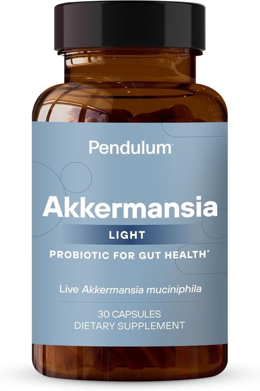 Patented Live Akkermansia Muciniphila Probiotic Supplement for Gut Health - 30 Capsules