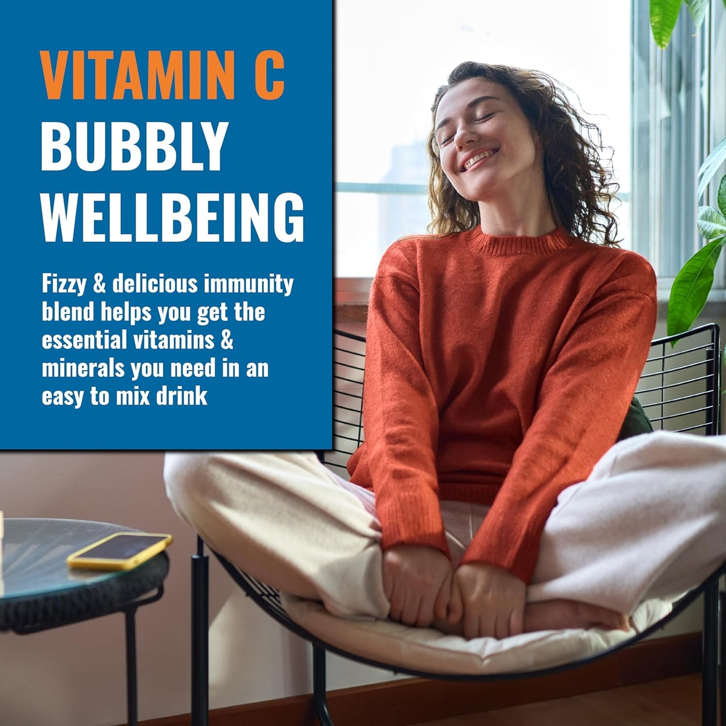 Peach Mango Ener-C Multivitamin Drink Mix Powder - 1000mg Vitamin C & Electrolytes - Natural Energy & Immune Support - Non-GMO Vegan & Gluten Free - 30 Packets