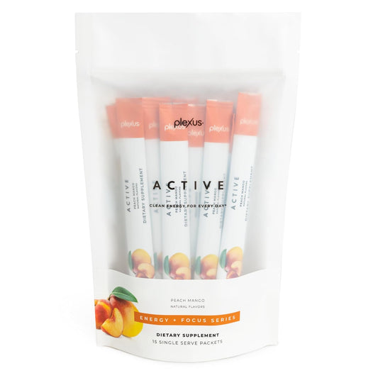 Peach Mango Plexus Active® Supplement for Energy and Focus - 30 Day Supply