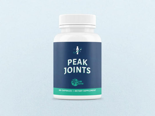 Peak Biome Joint Support Supplement with MSM & Hyaluronic Acid for Joint Comfort & Flexibility