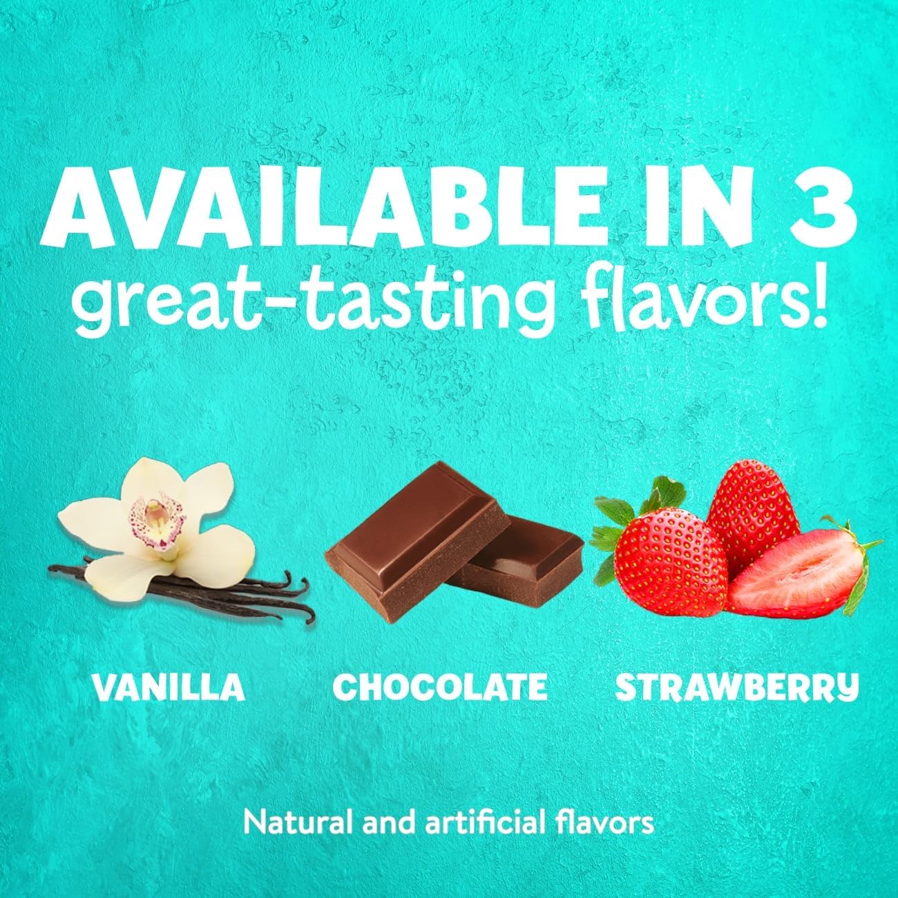 PediaSure Grow & Gain Chocolate Shake Mix Powder, 14.1 oz Can, Pack of 3—24 Servings, Immune Support for Kids