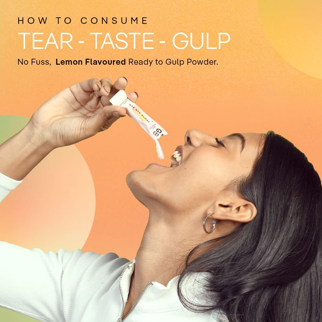 Peppermint & Inulin Synbiotic Fiber Powder with 2.5 Bn CFU - Probiotic and Prebiotic Gut Health Supplement for Men and Women - Boost Digestive Health and Immunity - 60 Day Supply