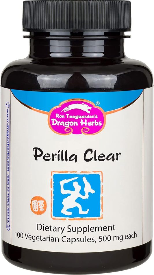 Perilla Clear Capsules - Natural Herbal Supplement for Clarity and Wellness - 60 Capsules, 500 mg