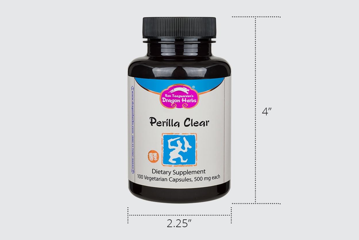 Perilla Clear Capsules - Natural Herbal Supplement for Clarity and Wellness - 60 Capsules, 500 mg