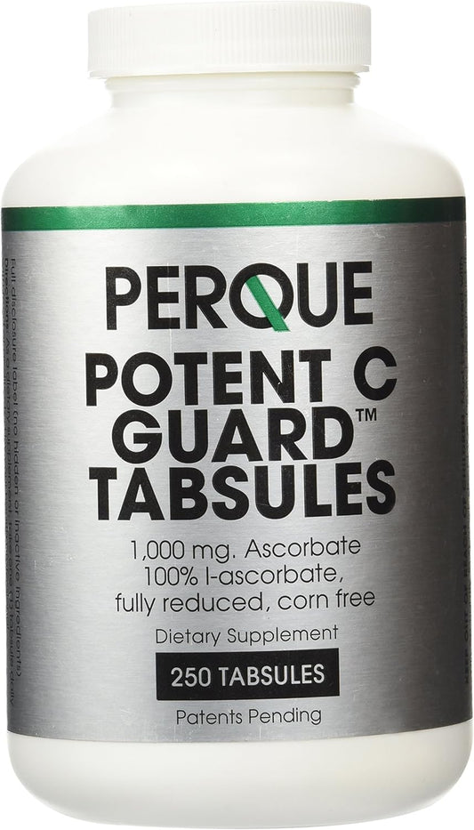 Perque Potent C Guard 1000mg Tablets - High-Strength Vitamin C Supplement
