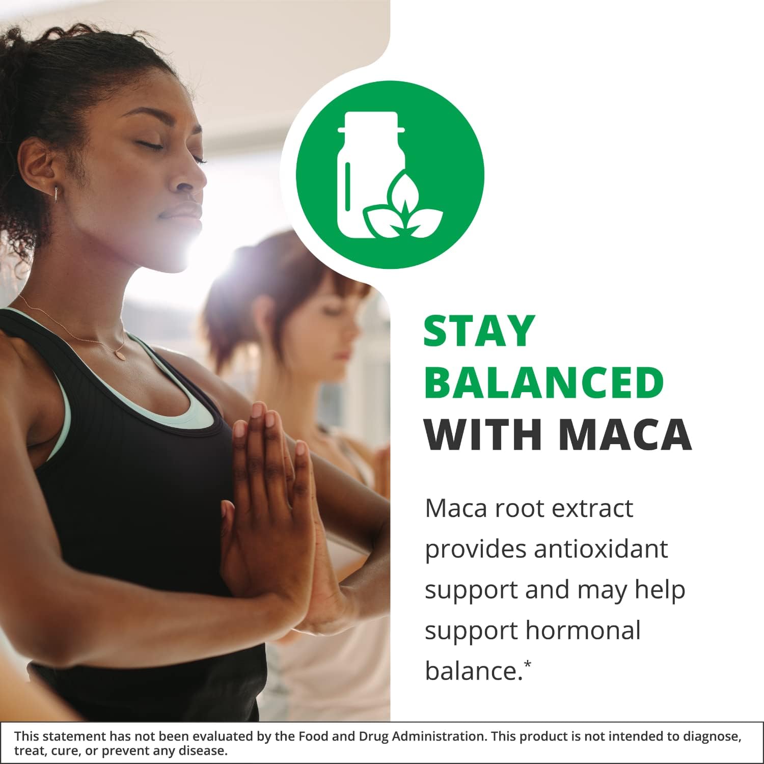 Peruvian Maca Root Extract Mood Supplement Drops for Women's Hormonal Health - Vegan Herbal Tincture (2oz / 60ml)