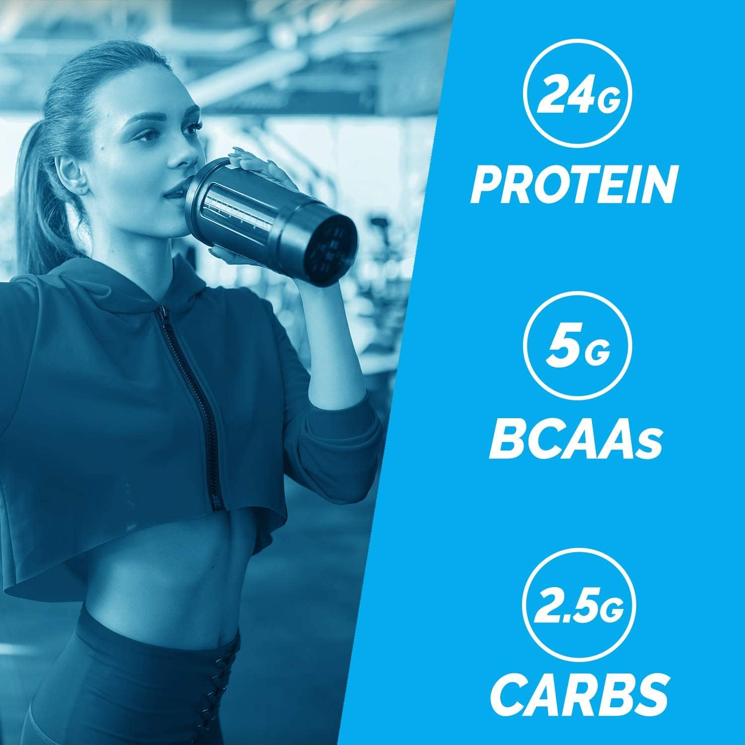 PEScience Select Protein Powder - Gourmet Vanilla, 55 Servings, Whey & Casein Blend for Muscle Growth & Recovery, Low Carb, Low Fat, Gluten-Free, 24g Protein Powder Per Serving