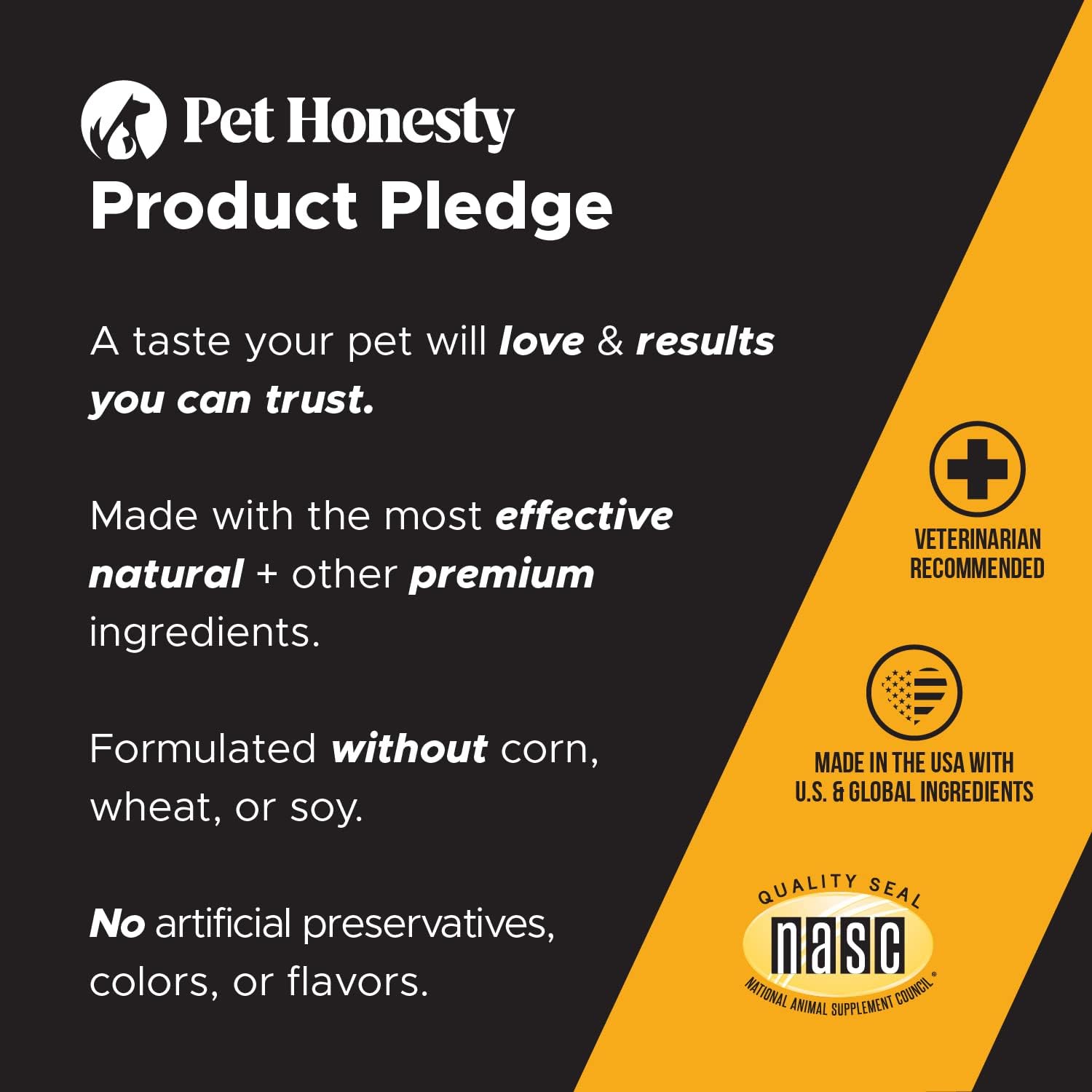 Pet Honesty Allergy Skin Health Soft Chews - Itch Relief, Fish Oil, Probiotics for Dogs, Shiny Coats, Reduce Shedding - 90 Ct (Duck)