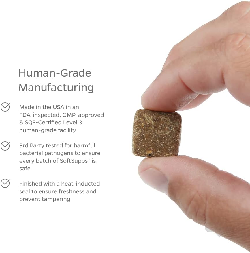 Pet Parents® SoftSupps® Multivitamin for Dogs with Glucosamine Chondroitin, Salmon Oil, Probiotics - 90ct Dog Vitamins for Immune Support