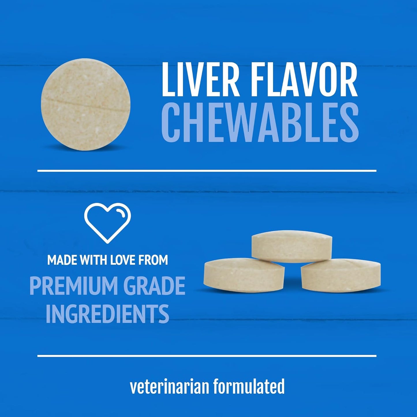 PetNC Natural Care Adult Multi Chewables - 75 Count for Dogs