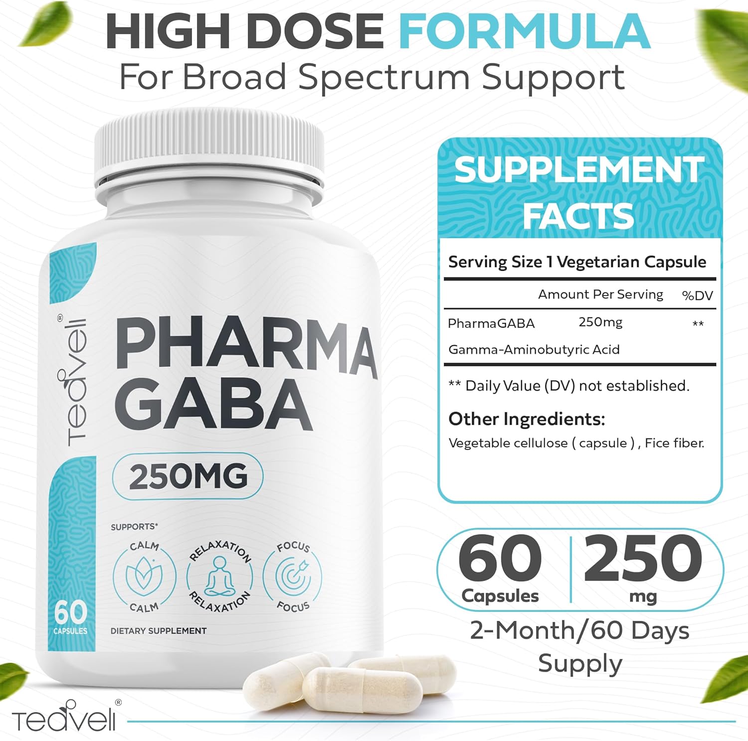 PharmaGABA and Apigenin Bundle for Improved Focus and Better Sleep by Teaveli