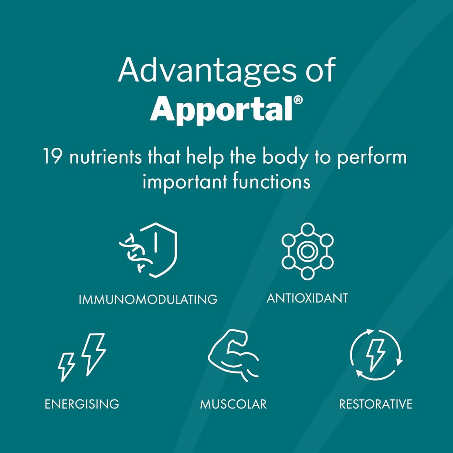 PHARMANUTRA ApportAL Multivitamin & Mineral Supplement with 19 Nutrients for Energy, Immunity, and Muscle Recovery - 14 Sachets