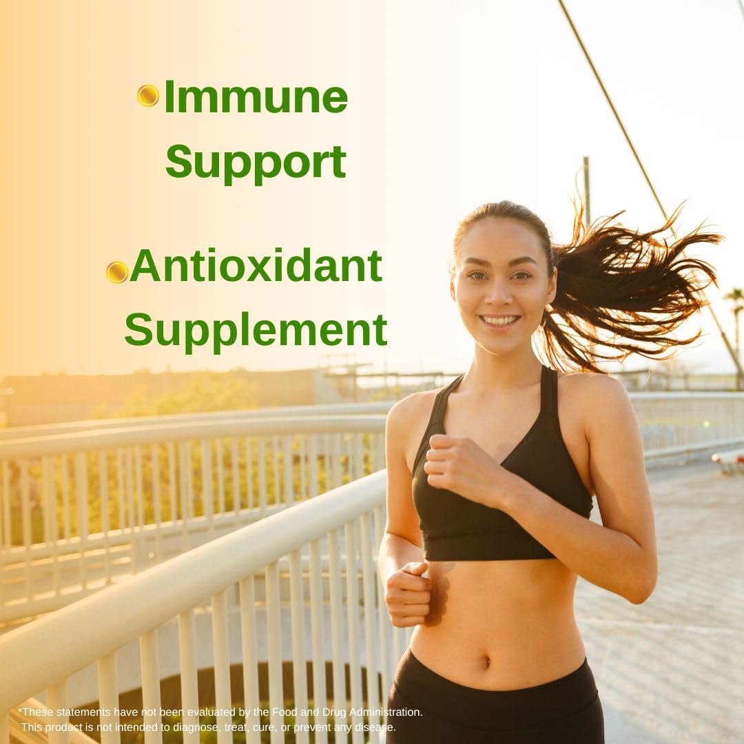 Pharmatech Vitamin E with Selenium Softgels - Antioxidant Supplement for Immune Support and Healthy Skin - Gluten-Free and Non-GMO - 90 Count, Made in USA