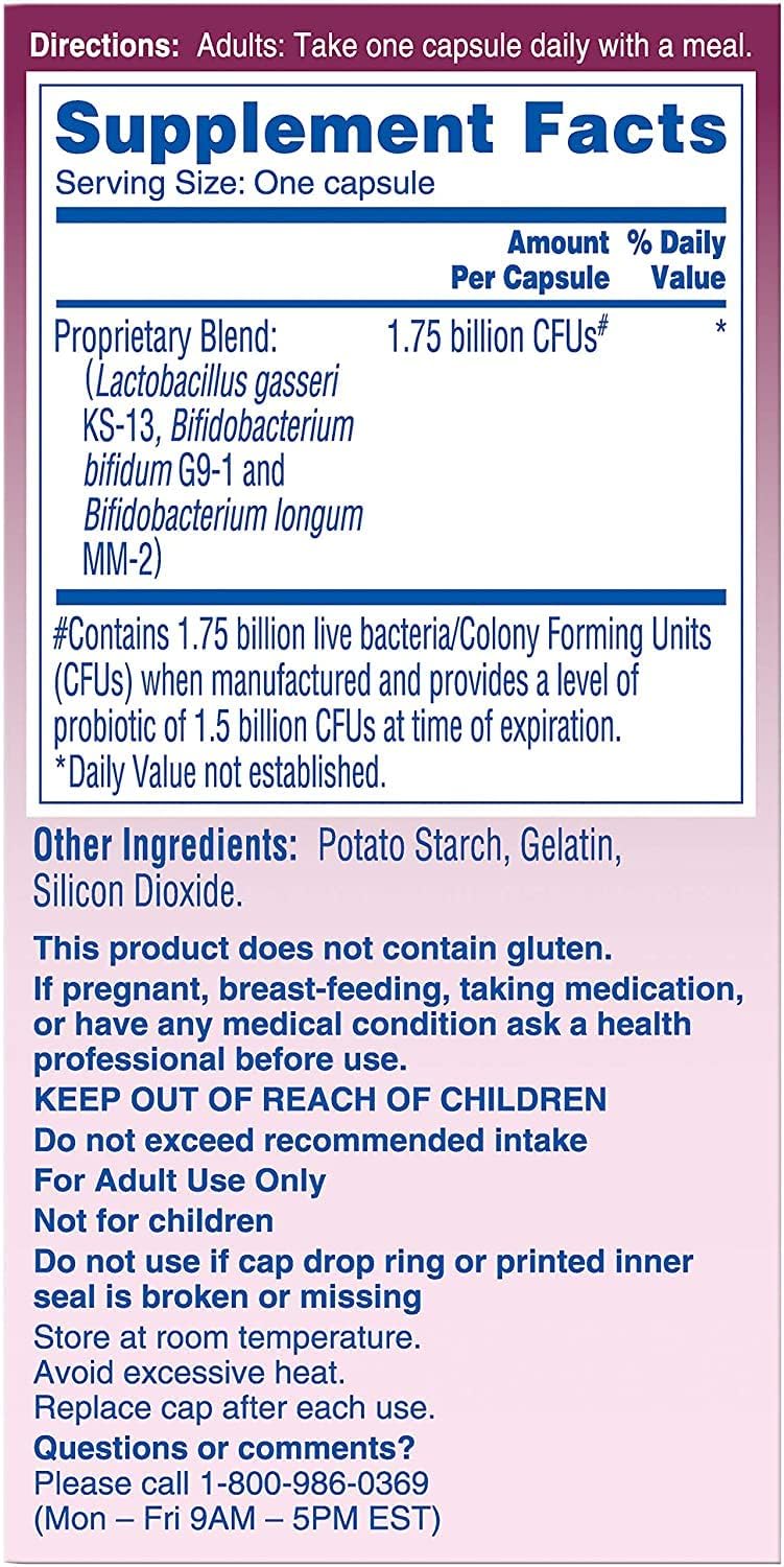 Phillips Colon Health Probiotic Capsules - 60 Count Bottle