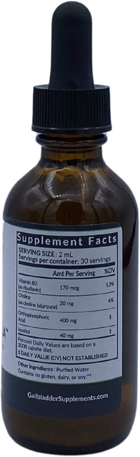 Phos Formula Liquid Supplement for Nausea & Bone Health - 2 fl oz Bottle with Dropper by GOODAPPLE NUTRITIONALS