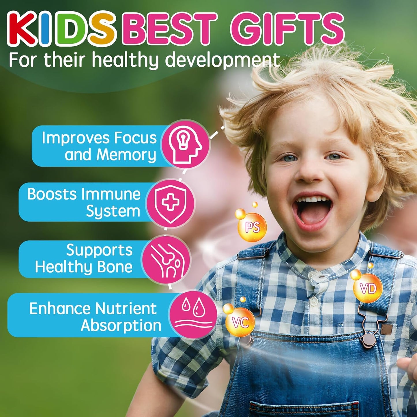 Phosphatidylserine Supplement with Beet Root Gummies - Nextdia 100mg Formula