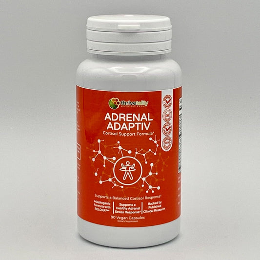 Physician Formulated Adrenal Support Formula with Adaptogen Blend - Thrivetality Nutriscience Cortisol Support