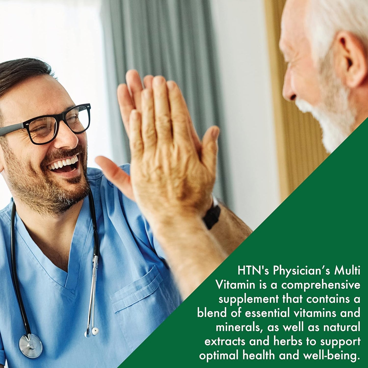 Physician's Multi-Vitamin Complex with 60+ Vital Nutrients for Complete Wellness Support (90 Count)