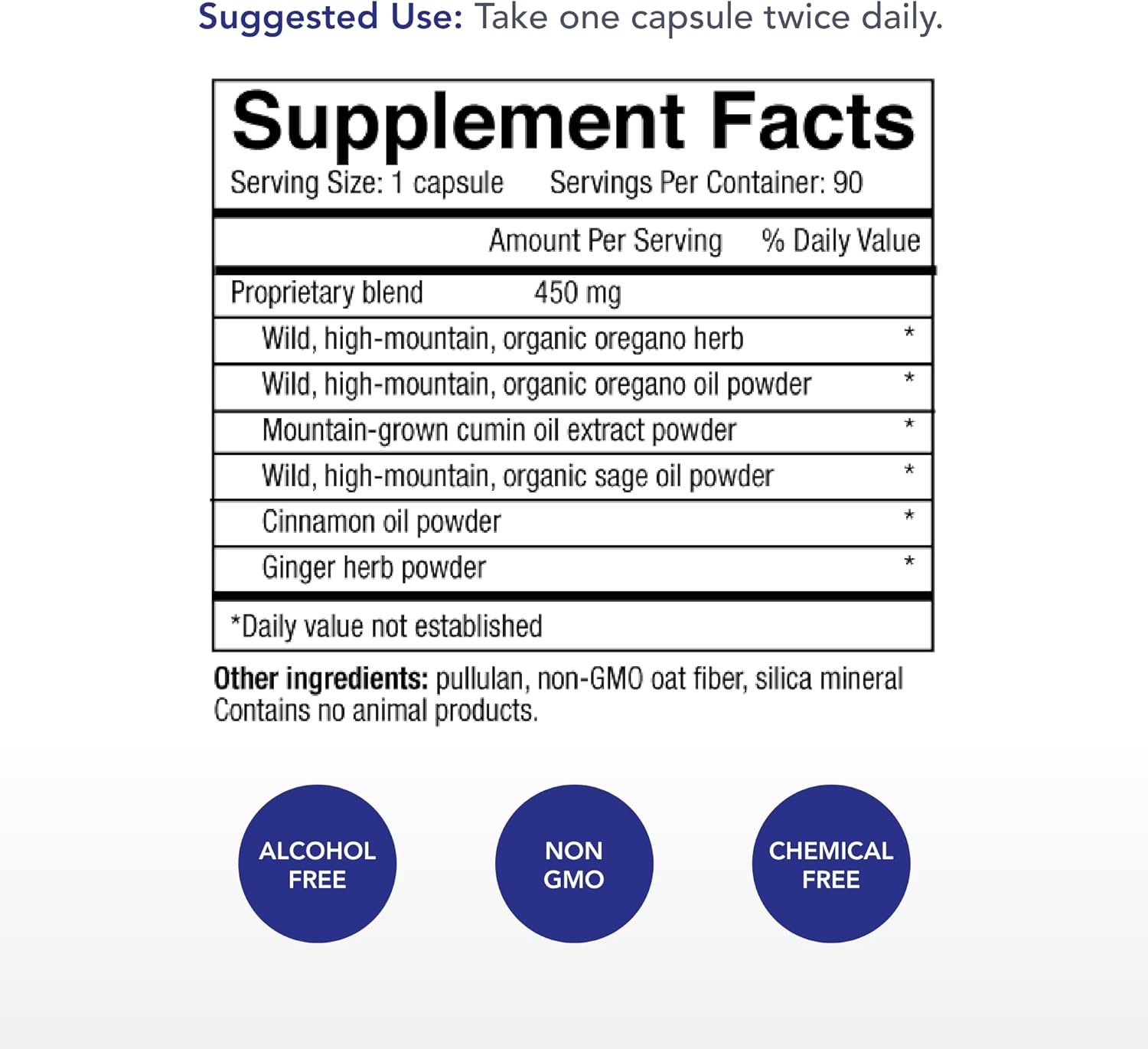 Physician's Strength Oregacillin Capsules - Respiratory Health Support - 90 Servings - Multiple Spice Extract