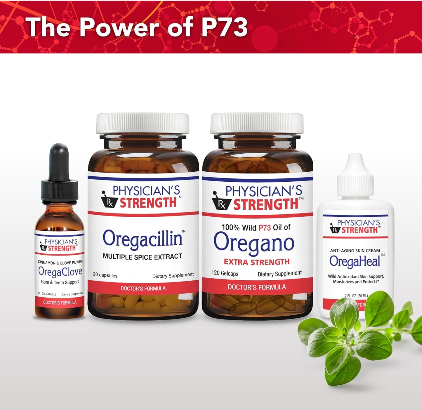 Physician's Strength Oregacillin Capsules - Respiratory Health Support - 90 Servings - Multiple Spice Extract