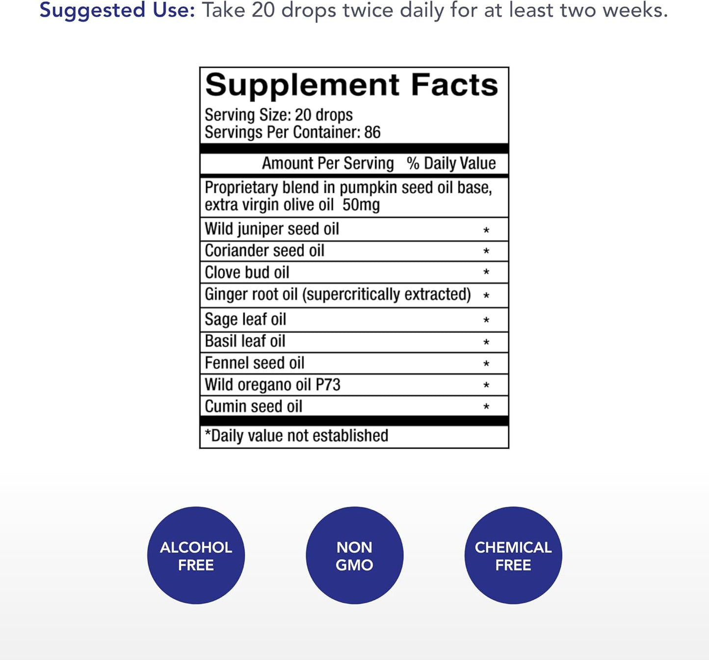 Physician's Strength para-EX: Digestive and Lower Bowel Support Supplement - 2 fl oz - 86 Servings