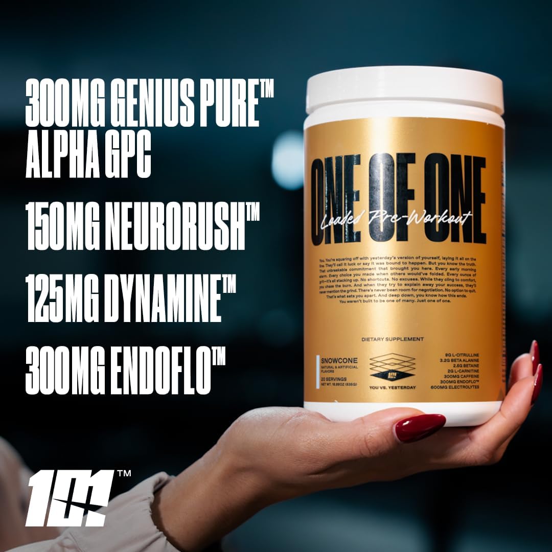 Pink Burst Loaded Pre-Workout with EndoFlo™ & Genius Pure™ Alpha GPC for High-Stim Energy & Focus, NeuroRush™ & Dynamine® for Endurance, No Crash, No Artificial Sweeteners