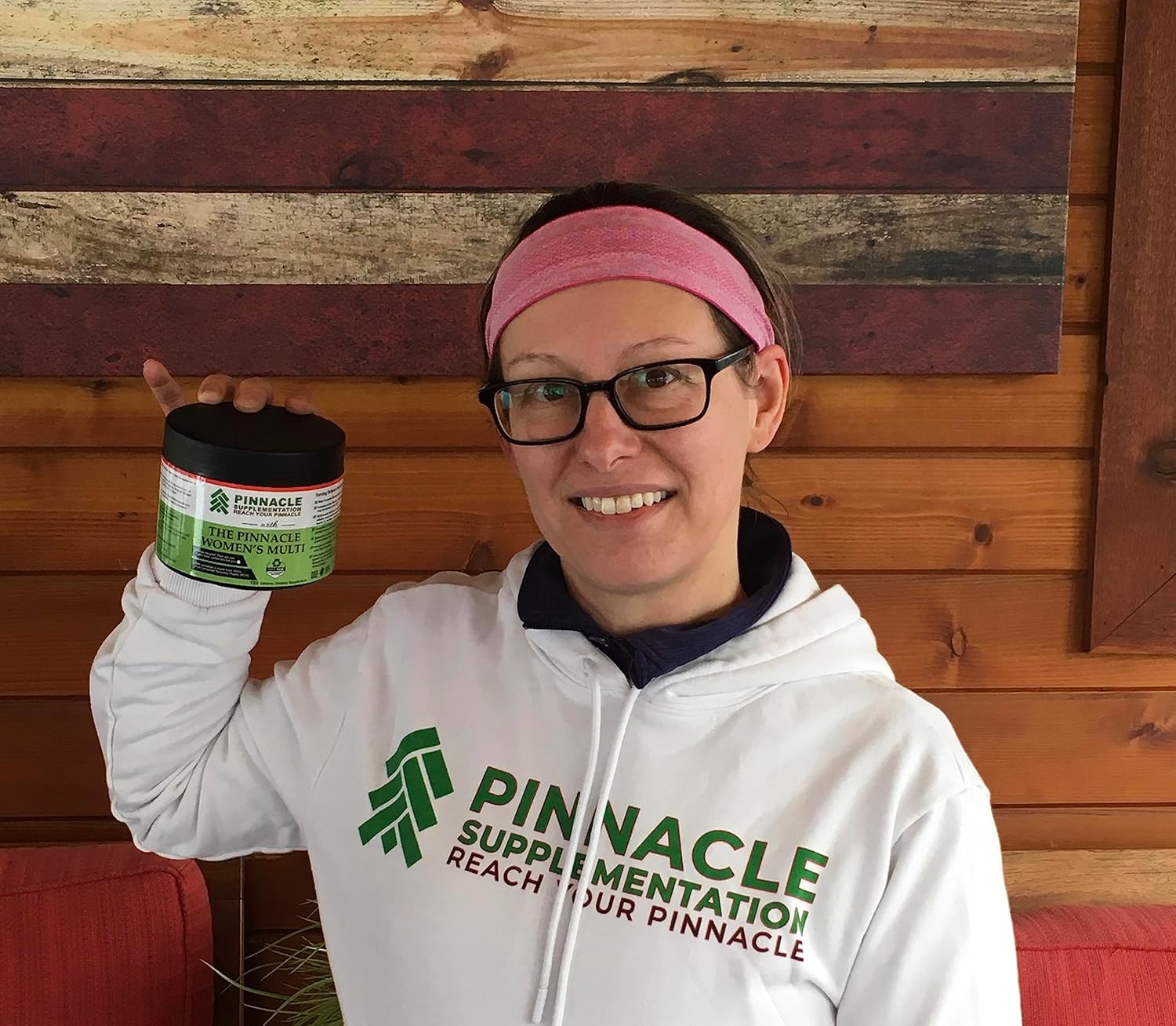 Pinnacle Women's Multivitamin with Iron, Vitamin D3, Vitamin C, B12, Biotin, Zinc, Calcium & Magnesium - 120 Count