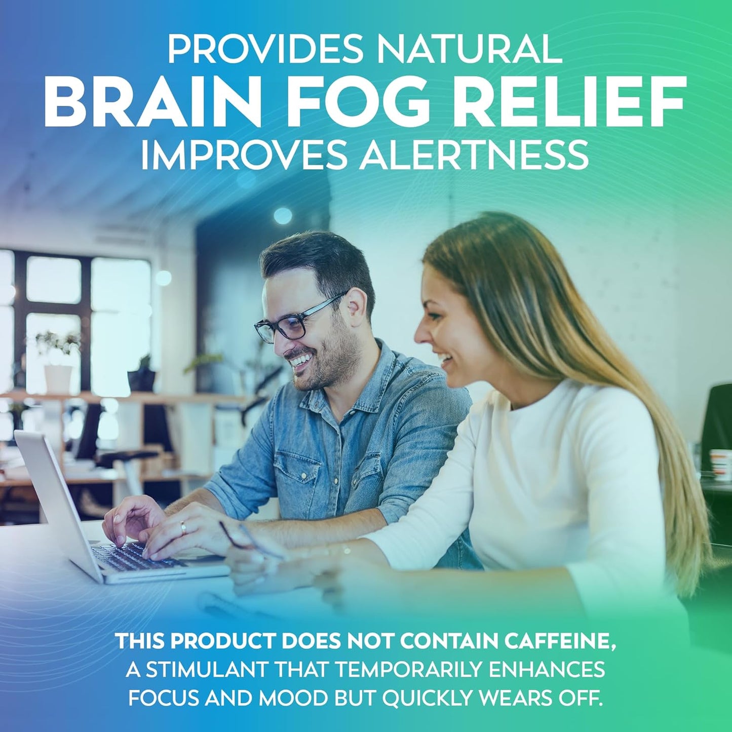 Plant-Based Brain Supplements for Memory, Focus, Immunity, and Energy - Cognitive Nootropic Support with BiAloe - 90 Capsules