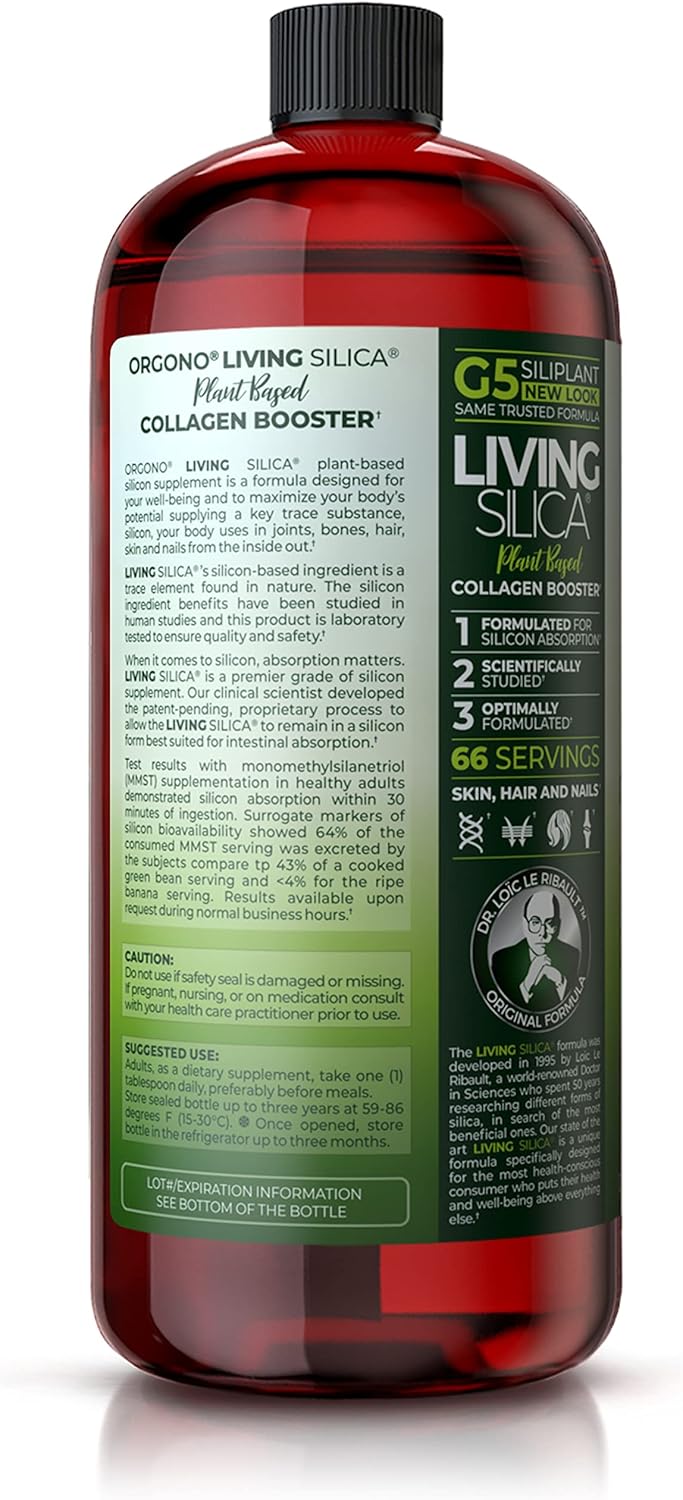 Plant-Based Collagen Booster for Healthy Joints, Skin, Hair & Nails - 33.85 Fl Oz