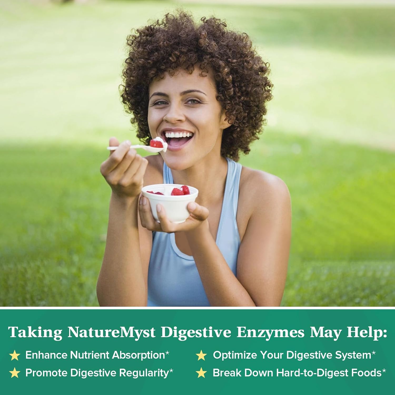 Plant-Based Digestive Enzymes with Probiotics for Digestive Health - 60 Vegan Capsules