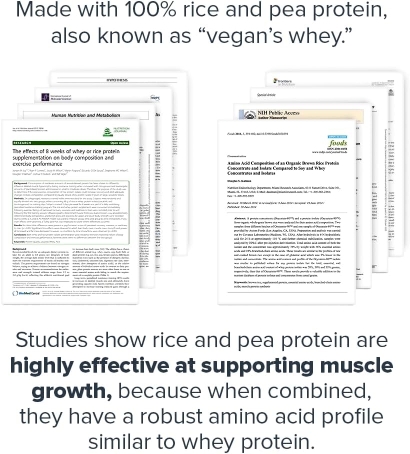 Plant-Based LEGION Protein Powder: Vegan Rice & Pea Blend, Gluten & GMO Free, 20 Servings, 2 Lbs - Salted Caramel Flavor