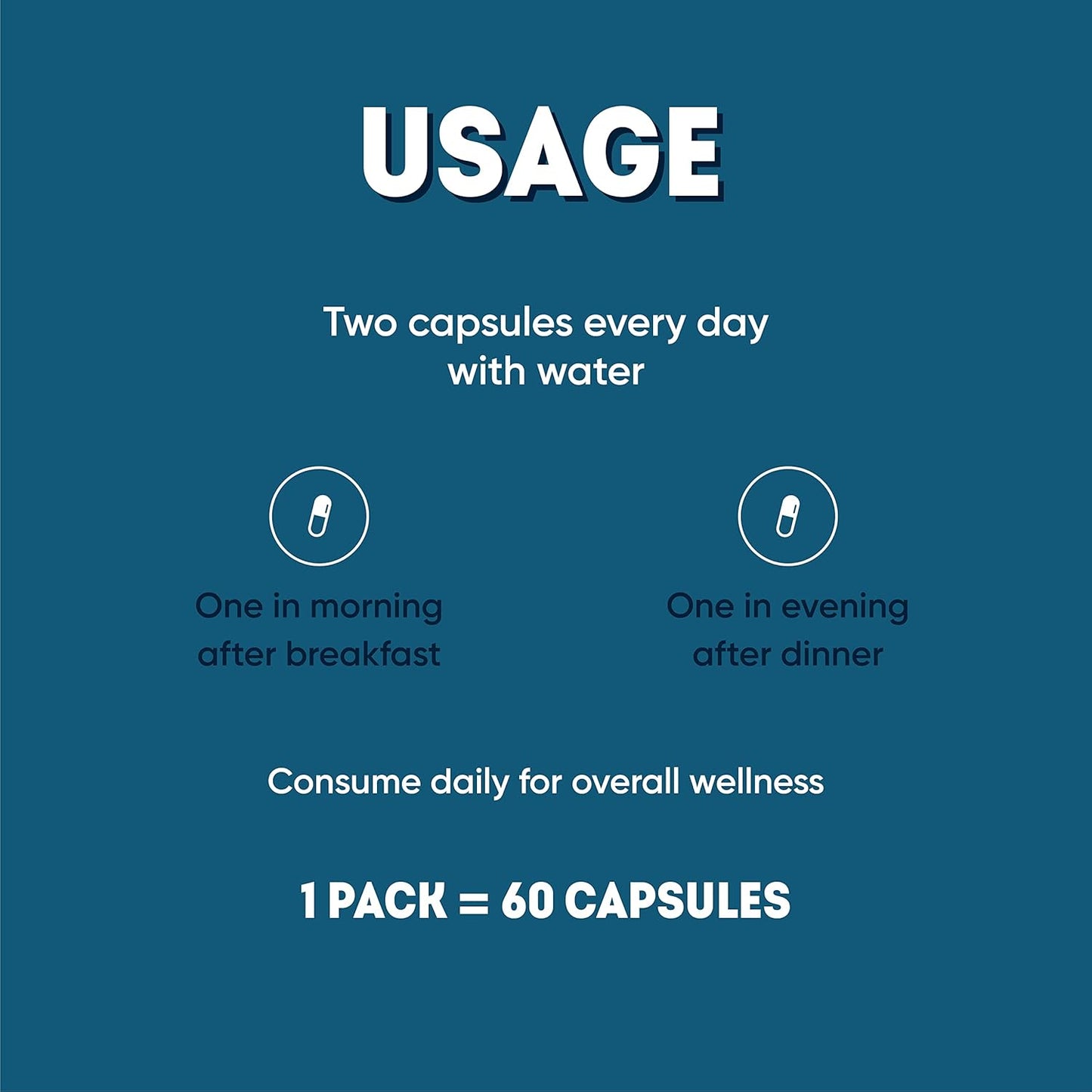 Plant-Based Omega 3-6-9 Fatty Acids Supplement for Men & Women | AADAR Natural Vegan Omega 3 | Supports Wellness & Metabolic Health | Flaxseed, Arjuna, Walnut | 60 Capsules