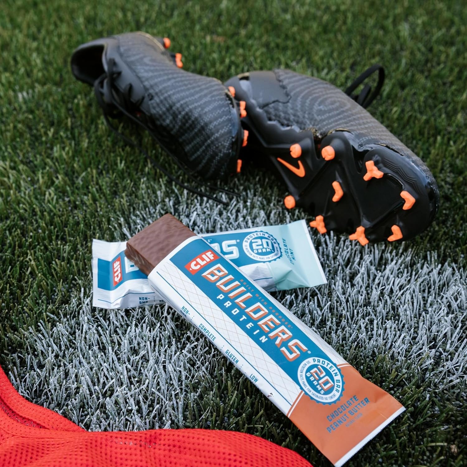 Plant Based Protein Bars - Cookies 'n Cream Flavor - Gluten Free - Non-GMO - Low Glycemic - 20g Protein - 2.4 oz. (12 Count)