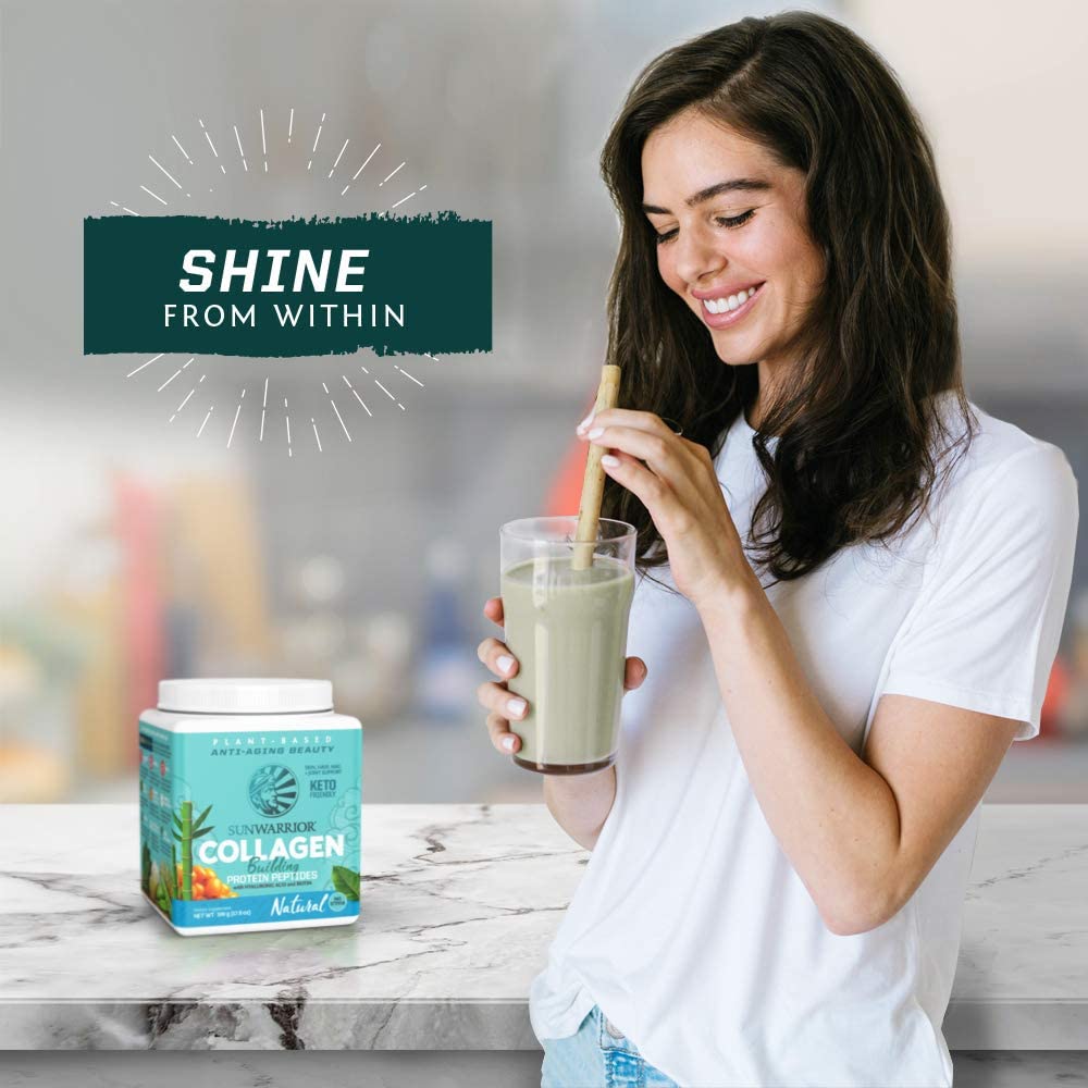 Plant-Based Protein & Collagen Peptide Bundle | Unflavored 30 Servings Protein Powder + 20 Servings Peptide Powder